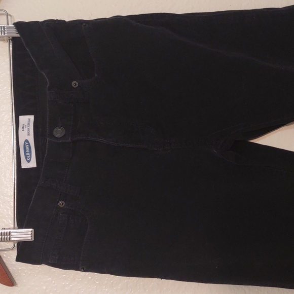 USED OLD NAVY KARATE SLIM BUILT-IN FLEX MAX BOYS COLOR BLACK SIZE 14 98% COTTON - Picture 4 of 13